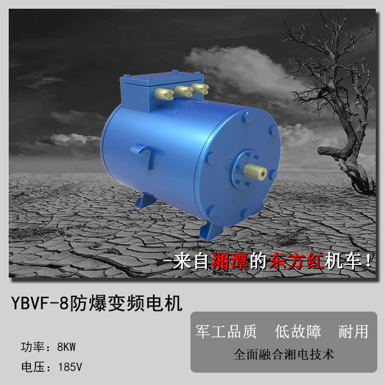 YVF8矿用交流变频牵引电机